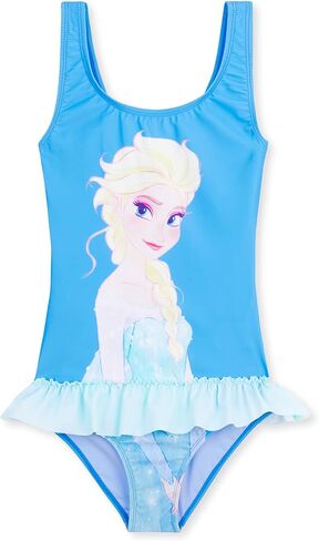 Disney Girls One Piece Swimsuit Comfortable Stretchy Swimsuit - Girls Gifts in Saudi Arabia
