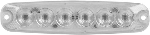 GG Grand General 75862 Red/Red LED Light (5-1/8" Ultra Thin 6, High/Low, 3 Wires) in Kuwait