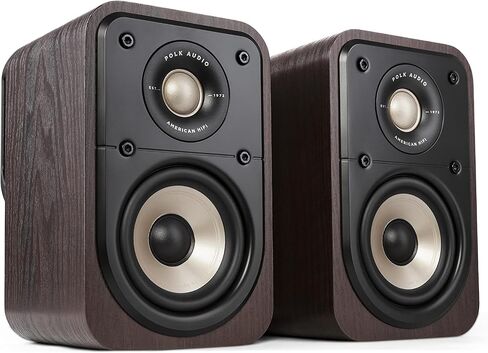 Polk Audio Signature Elite ES35 Slim Center Channel Speaker + ES15 Bookshelf Speakers Bundle - Hi-Res Audio Certified, Dolby Atmos & DTS:X Compatible in Saudi Arabia