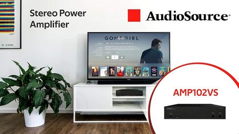 Audio Source AMP100VS 2 Channel Amplifier (Black) in Saudi Arabia