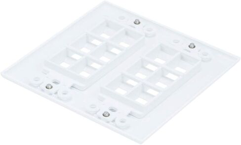 Monoprice 2-Gang Wall Plate in Saudi Arabia