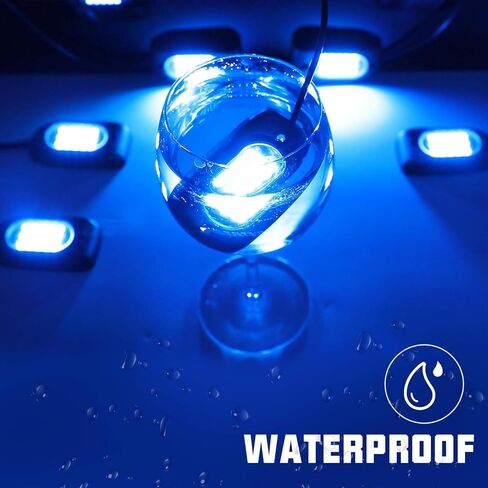Winunite 4 Pods RGB Rock Lights 12V, Waterproof Music Mode APP/Remote Control Multicolor Underglow Light Kit Wheel Well Lights for Off Road Trucks SUV ATV UTV Trailer Boats in Saudi Arabia