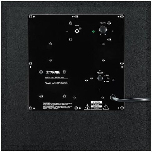 Yamaha 10" 100W Powered Subwoofer - Black (NS-SW100BL) in Saudi Arabia