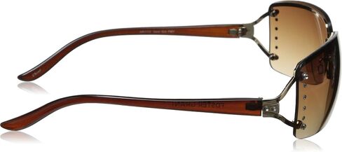 Foster Grant Women's Vera Sunglasses Rectangle, White, 64mm in Saudi Arabia
