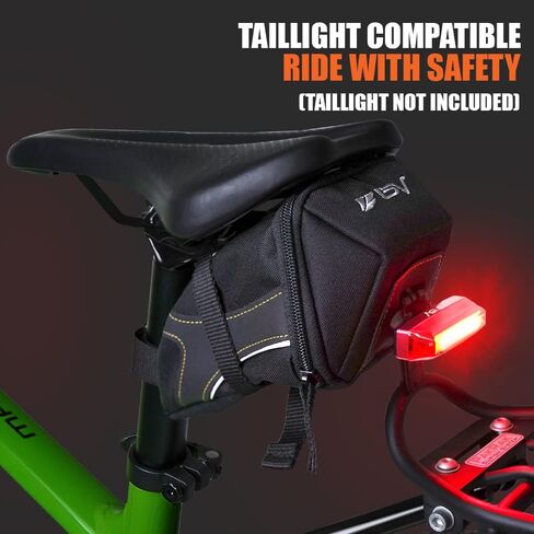 BV Bicycle Strap-On Bike Saddle Bag/Seat Bag/Cycling Bag in Saudi Arabia
