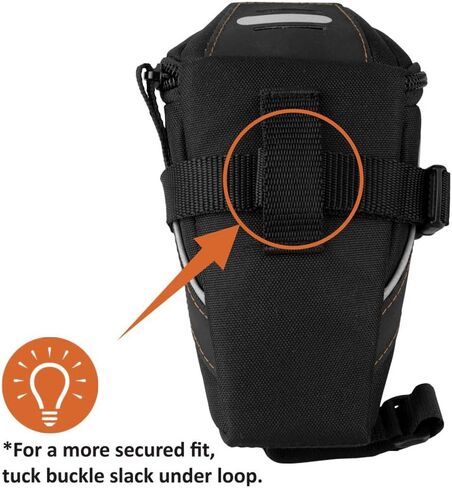BV Bicycle Strap-On Bike Saddle Bag/Seat Bag/Cycling Bag in Saudi Arabia