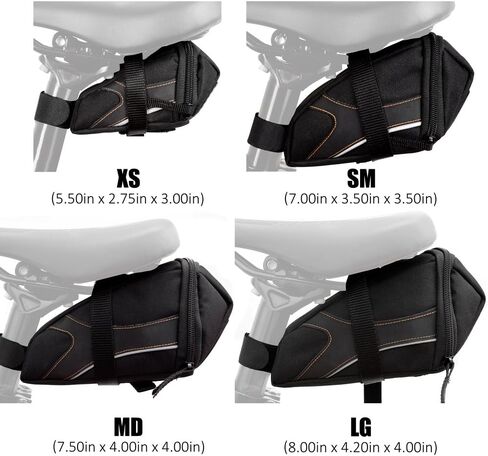 BV Bicycle Strap-On Bike Saddle Bag/Seat Bag/Cycling Bag in Saudi Arabia