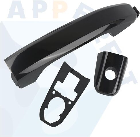 APPERFiT Exterior Door Handle w/Gasket Chrome for Front Driver Side Compatible with 2014-2020 Chevy Chevrolet Silverado Suburban Tahoe, GMC Sierra Yukon Door Parts 84711849 22923609 in Saudi Arabia