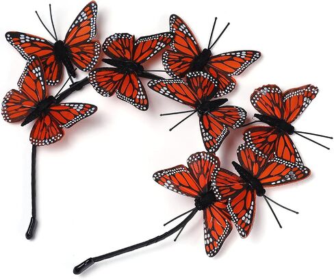 Coucoland Butterfly Fascinator Hat Derby Fascinators Boho Style Headband Butterfly Headpiece in Saudi Arabia