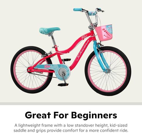 Schwinn Koen & Elm Toddler and Kids Bike, 20-Inch Wheels, Training Wheels Not Included, Black in Saudi Arabia