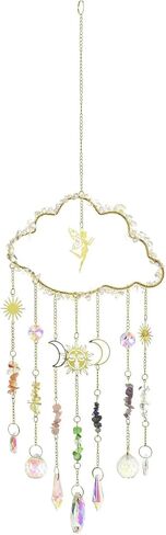 Liqunsweet 4 PCS PRISM ملونة على شكل زجاج معلق DREAM SUNCATHERS RAINBOW RISTANGERSTANCH in Kuwait