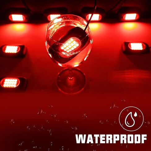 Winunite 4 Pods RGB Rock Lights 12V, Waterproof Music Mode APP/Remote Control Multicolor Underglow Light Kit Wheel Well Lights for Off Road Trucks SUV ATV UTV Trailer Boats in Saudi Arabia