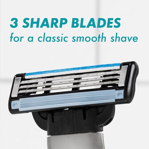 Gillette Mach3 Mens Razor Blade Refills, 10 Count in Saudi Arabia