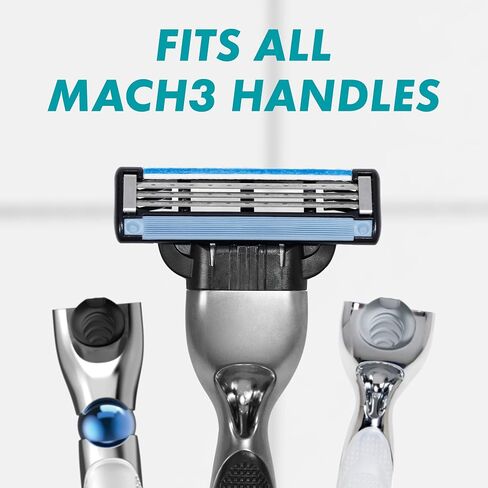 Gillette Mach3 Mens Razor Blade Refills, 10 Count in Saudi Arabia