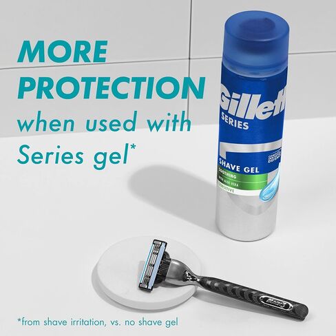 Gillette Mach3 Mens Razor Blade Refills, 10 Count in Saudi Arabia