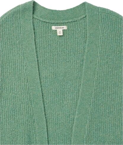 Goodthreads Women's Oversized Boucle Shaker Stitch Cardigan Sweater in Saudi Arabia