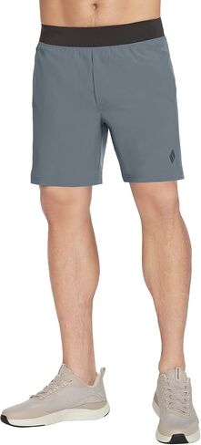 Skechers Men's GO Walk Movement 7" Short, Trooper Blue, 3X-Large in Saudi Arabia