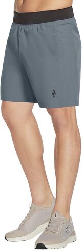 Skechers Men's GO Walk Movement 7" Short, Trooper Blue, 3X-Large in Saudi Arabia