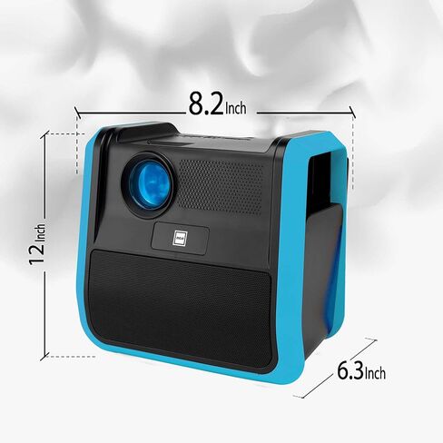 RCA - RPJ060 نظام الترفيه المنزلي لجهاز العرض المحمول - خارجي، مقابض ومكبرات صوت مدمجة in Kuwait