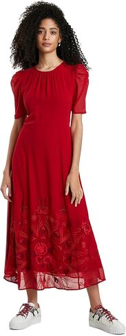 Desigual Women's Woven Dress Short Sleeve in Saudi Arabia