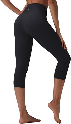 baleaf Sweatleaf Womens Petite Capri Leggings, High Waisted Yoga Workout Running Casual Summer Pants for Women in Saudi Arabia