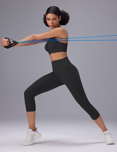 baleaf Sweatleaf Womens Petite Capri Leggings, High Waisted Yoga Workout Running Casual Summer Pants for Women in Saudi Arabia