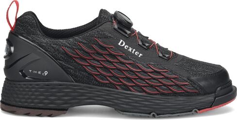 Dexter The C-9 Knit Boa Black/Red Mens Size 5.5 in Saudi Arabia