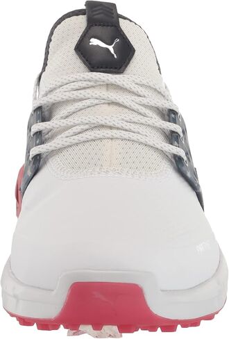 PUMA GOLF Men's Ignite Articulate Volition Golf Shoe, Puma White-Puma Silver-Ski Patrol, 8 in Saudi Arabia