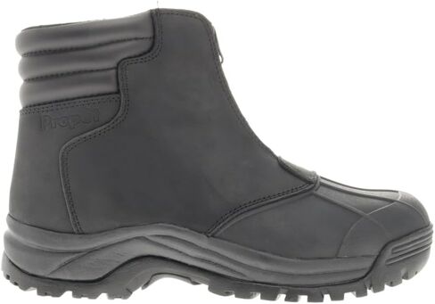 Propet Men's Blizzard Mid Zip Calf Boot, Black, 8.5 X-Wide in Saudi Arabia
