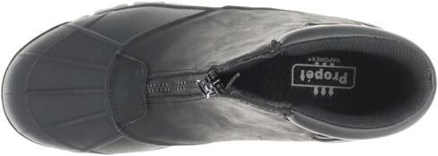 Propet Men's Blizzard Mid Zip Calf Boot, Black, 8.5 X-Wide in Saudi Arabia