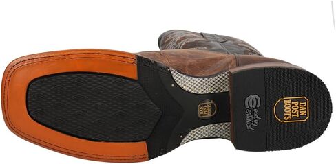 Dan Post Boots Mens Franklin Goat Square Toe Western Cowboy Boots Mid Calf - Brown - Size 11.5 EW in Saudi Arabia