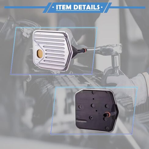 TH700-R4 4L60 Auto Automatic Trans Transmission Oil Filter kit 4 Speed Fits for Buick for Chevrolet Brougham Lesabre Blazer Yukon Bonneville Grand Prix Monte Carlo Impala Yukon Grand Prix OE # TF235 in Saudi Arabia