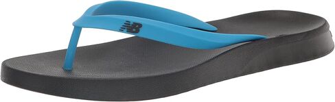 New Balance Unisex-adult 24 V1 Flip-Flop, Black/Vibrant Sky, Men 3 M / Women 4.5 W in Saudi Arabia