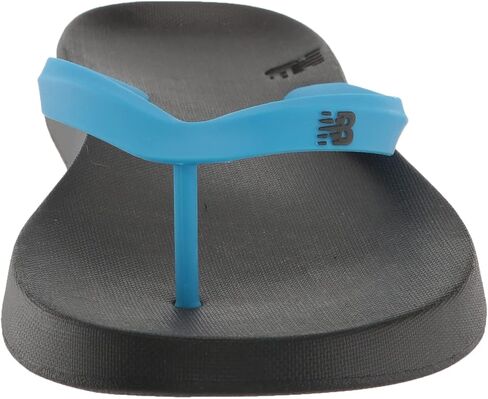 New Balance Unisex-adult 24 V1 Flip-Flop, Black/Vibrant Sky, Men 3 M / Women 4.5 W in Saudi Arabia