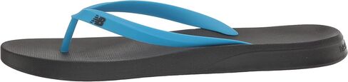 New Balance Unisex-adult 24 V1 Flip-Flop, Black/Vibrant Sky, Men 3 M / Women 4.5 W in Saudi Arabia