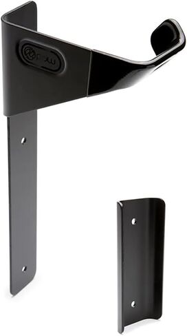 بورتلاند ديزاين وركس | شماعة تخزين على الحائط للتعليق على الحائط مع صينية للعجلة الخلفية، باللون الأسود in Kuwait