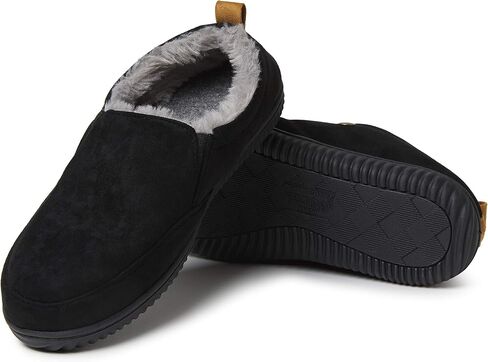 شبشب Dearfoams Alpine الرجالي من Zurich مغلق من الخلف، مقاس Loden، مقاس X-Large in Saudi Arabia