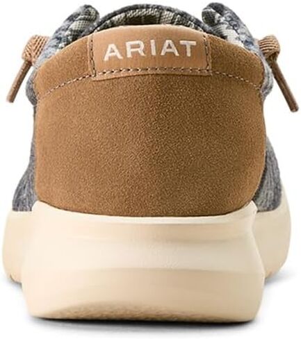 ARIAT Men's MNS Hilo Stretch LACE CHRC/Gry AZC PRNT Loafer, Grey, 11.5 Wide in Saudi Arabia