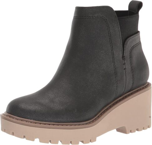 Dolce Vita Girls Fury Ankle Boot, Black, 1 Little Kid in Saudi Arabia