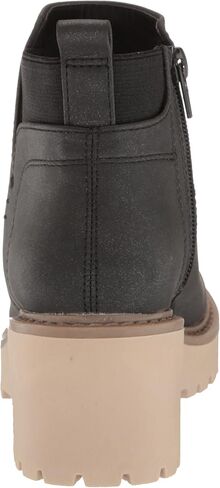 Dolce Vita Girls Fury Ankle Boot, Black, 1 Little Kid in Saudi Arabia
