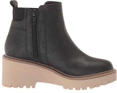 Dolce Vita Girls Fury Ankle Boot, Black, 1 Little Kid in Saudi Arabia