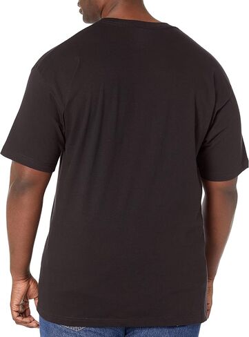 Marvel Big & Tall Classic ML Box-up Men's Tops Short Sleeve Tee Shirt, Black, 4X-Large in Saudi Arabia