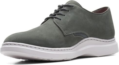 Clarks Men's Dennet Low Oxford, Dark Tan Nubuck, 8.5 Wide in Saudi Arabia