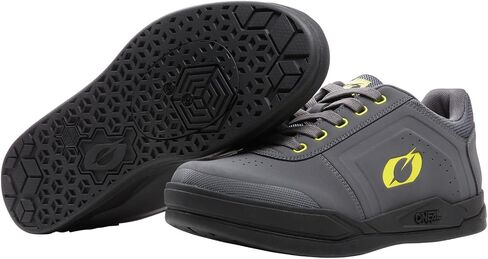 O'Neal Pinned SPD MTB Shoe V.22 Gray/Neon Yellow 11 (45) in Saudi Arabia