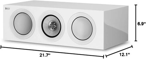 مكبر صوت مركزي KEF R2c (أسود لامع) in Saudi Arabia