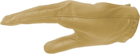 Streamline Women’s Leather Driving Gloves (Unlined Premium Deerskin) Open Back with Snap Wrist Closure and Breathable Vents in Kuwait
