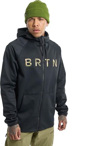 صوف Burton الرجالي القياسي المقاوم للطقس بسحاب كامل، أسود حقيقي، X-Small in Kuwait