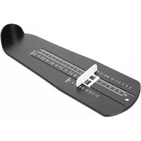 Kids Foot Measuring Device Shoe Sizer for Infants and Children Accurate Foot Length Measurement Tool High Quality ABS Plastic Clear Markings US Standard Shoe Size Chart