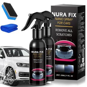 Nano Scratch Remover Spray for Cars,Nurafix Scratch Remover, Nurafix Scratch Repair, Quick Repairing Scratch