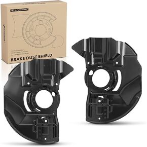A-Premium Front Side Brake Dust Shield Compatible with Select BMW Models - 325Ci 2001-2006, 325i 2001-2006, 330Ci 2001-2006, 330i 2001-2006, Z4 2003-2008 - Replace# 34116750129, 34116750130, 2-PC Set
